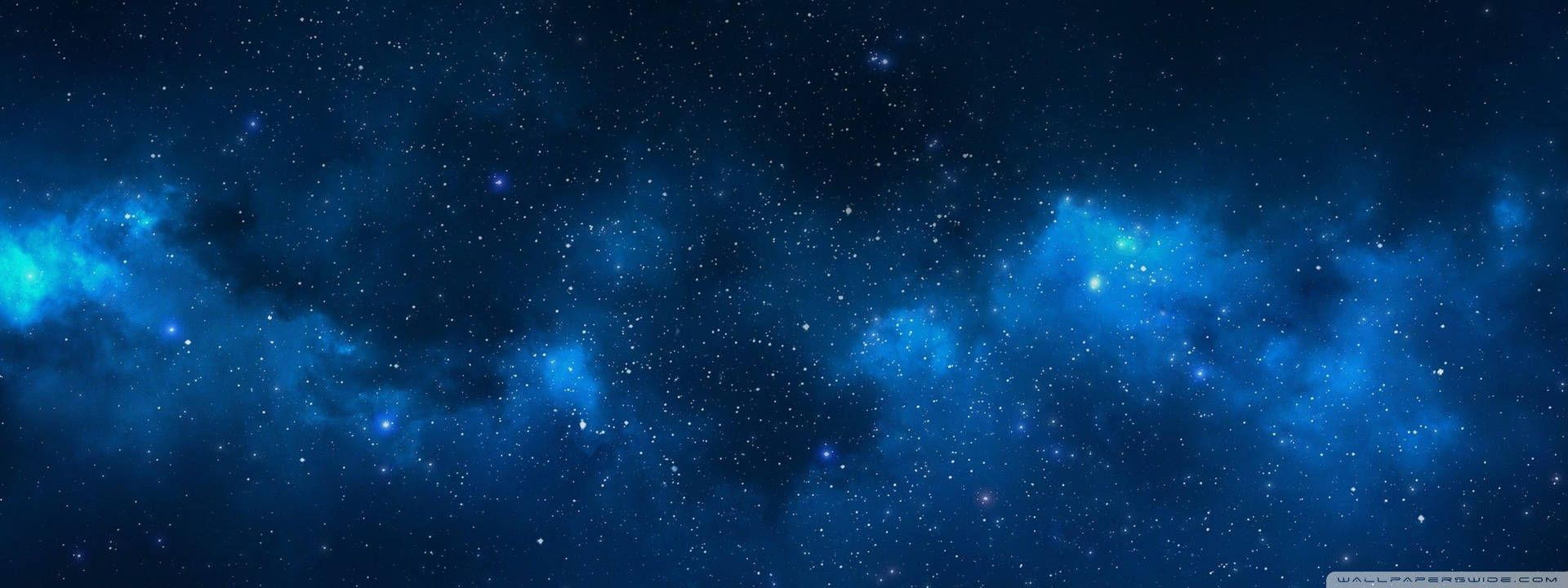 Wide Luminescent Blue Galaxy