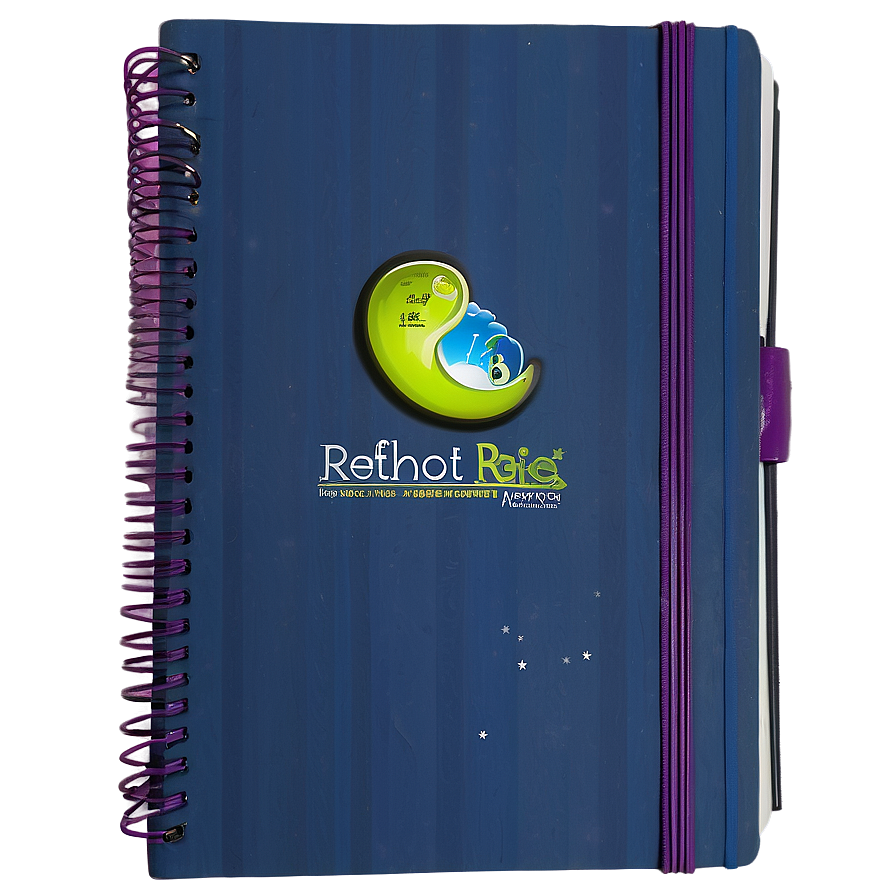 Wide Ruled Notebook Png 05252024 PNG