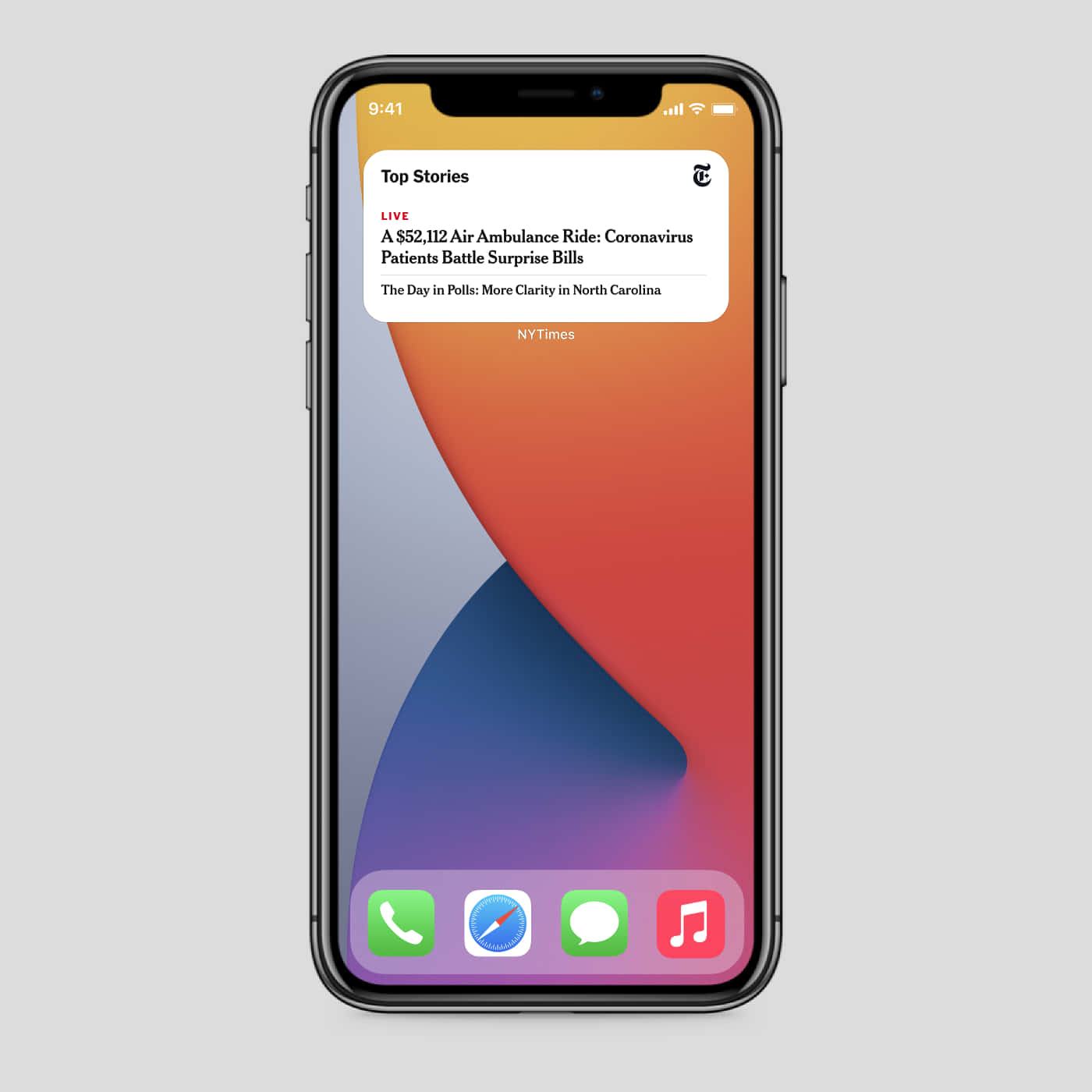 An Iphone Xr With An App On It