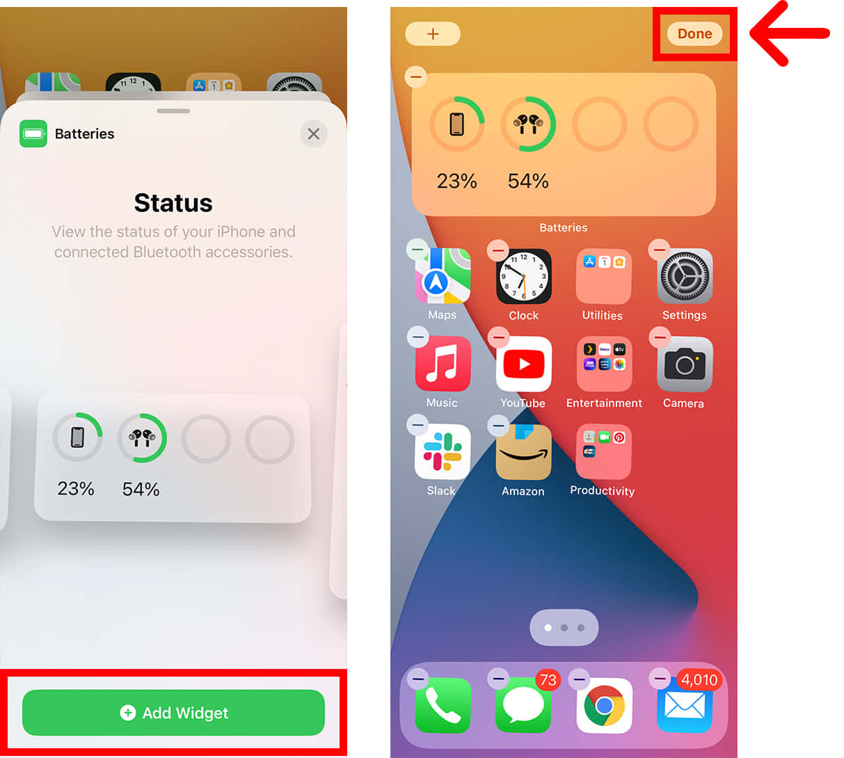 how to change the status of your iphone