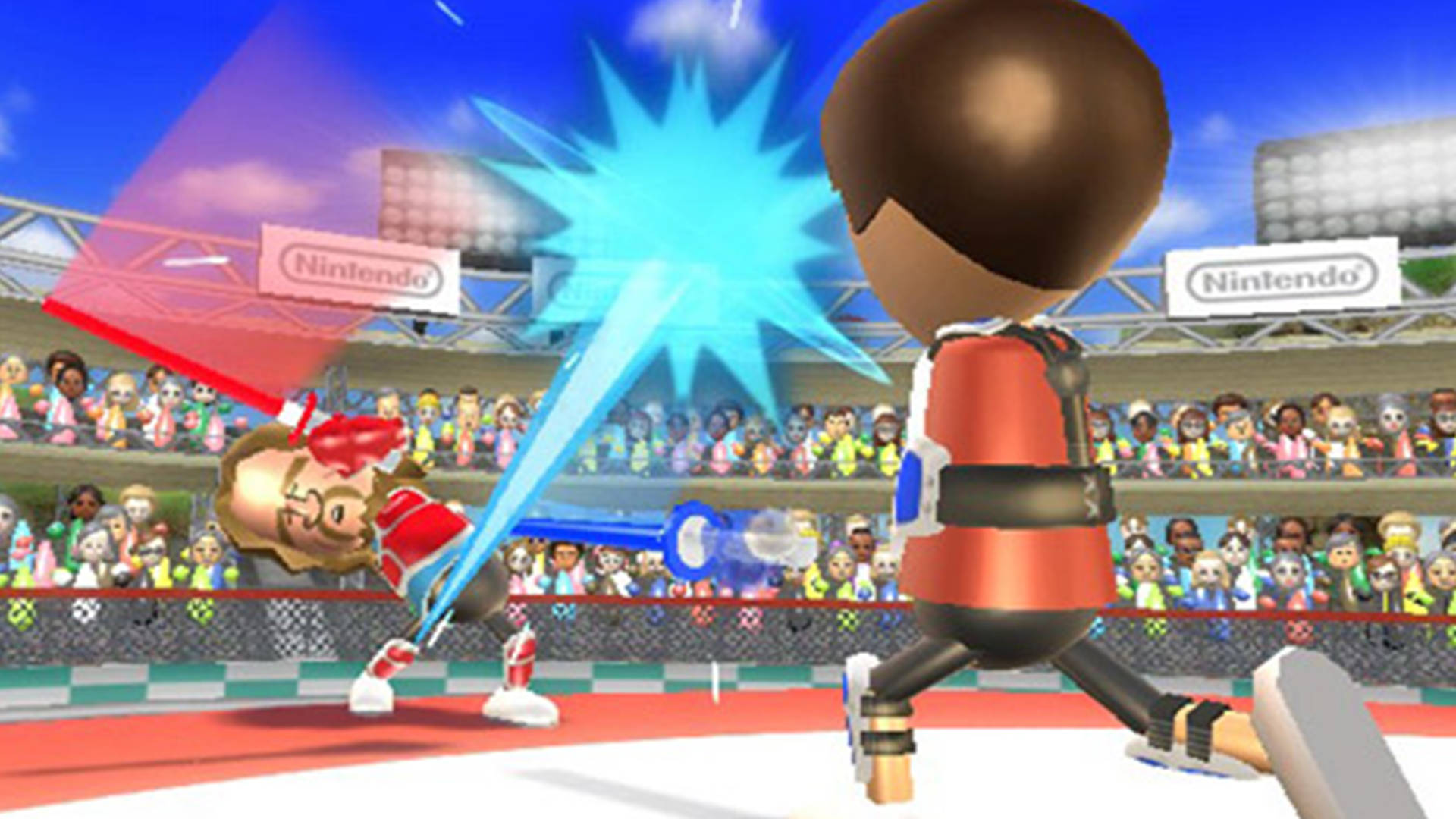 Wii Sports Resort Duel Swordplay Wallpaper
