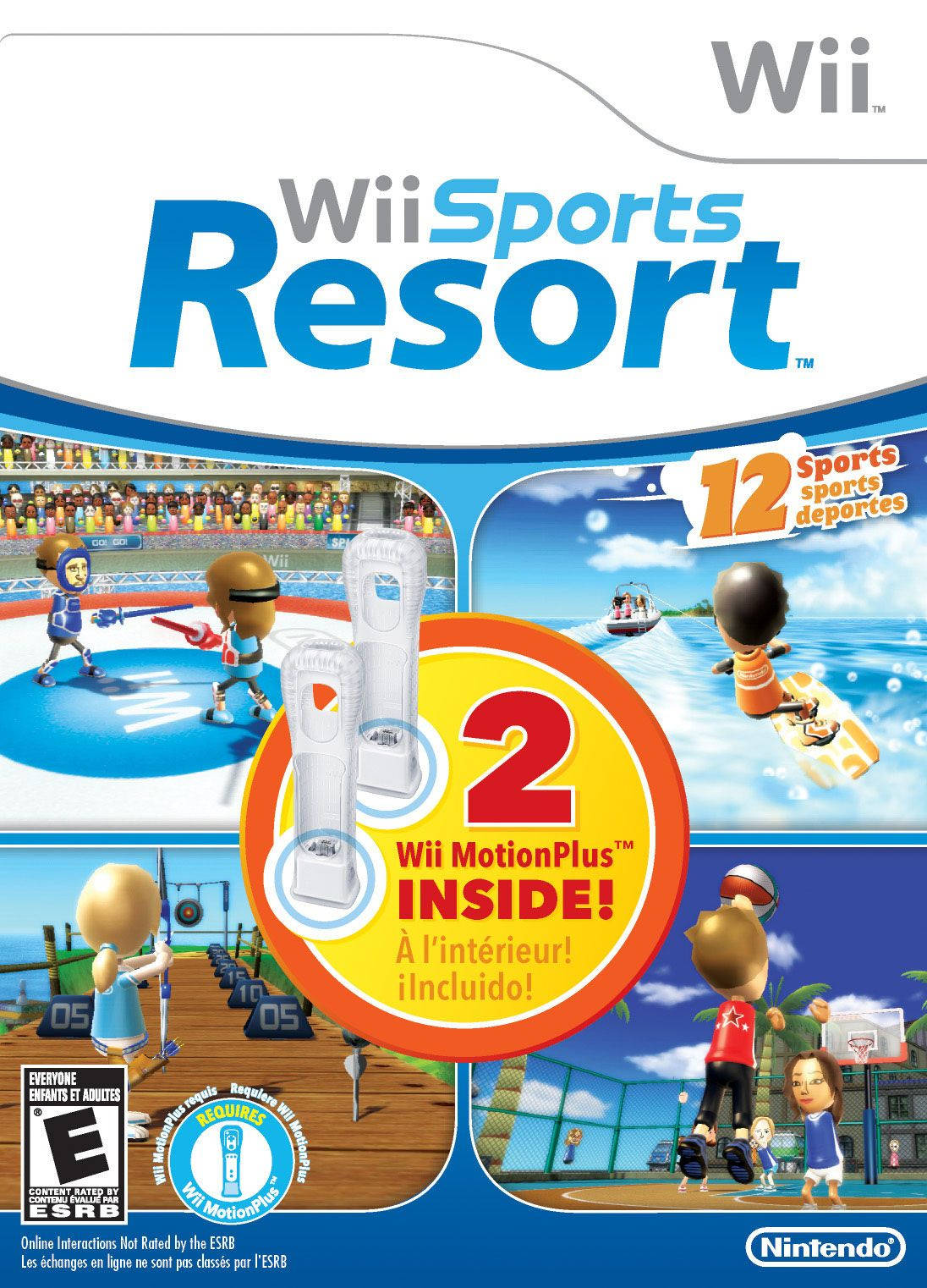Wii Sports Resort Promotional Cover Wallpaper
