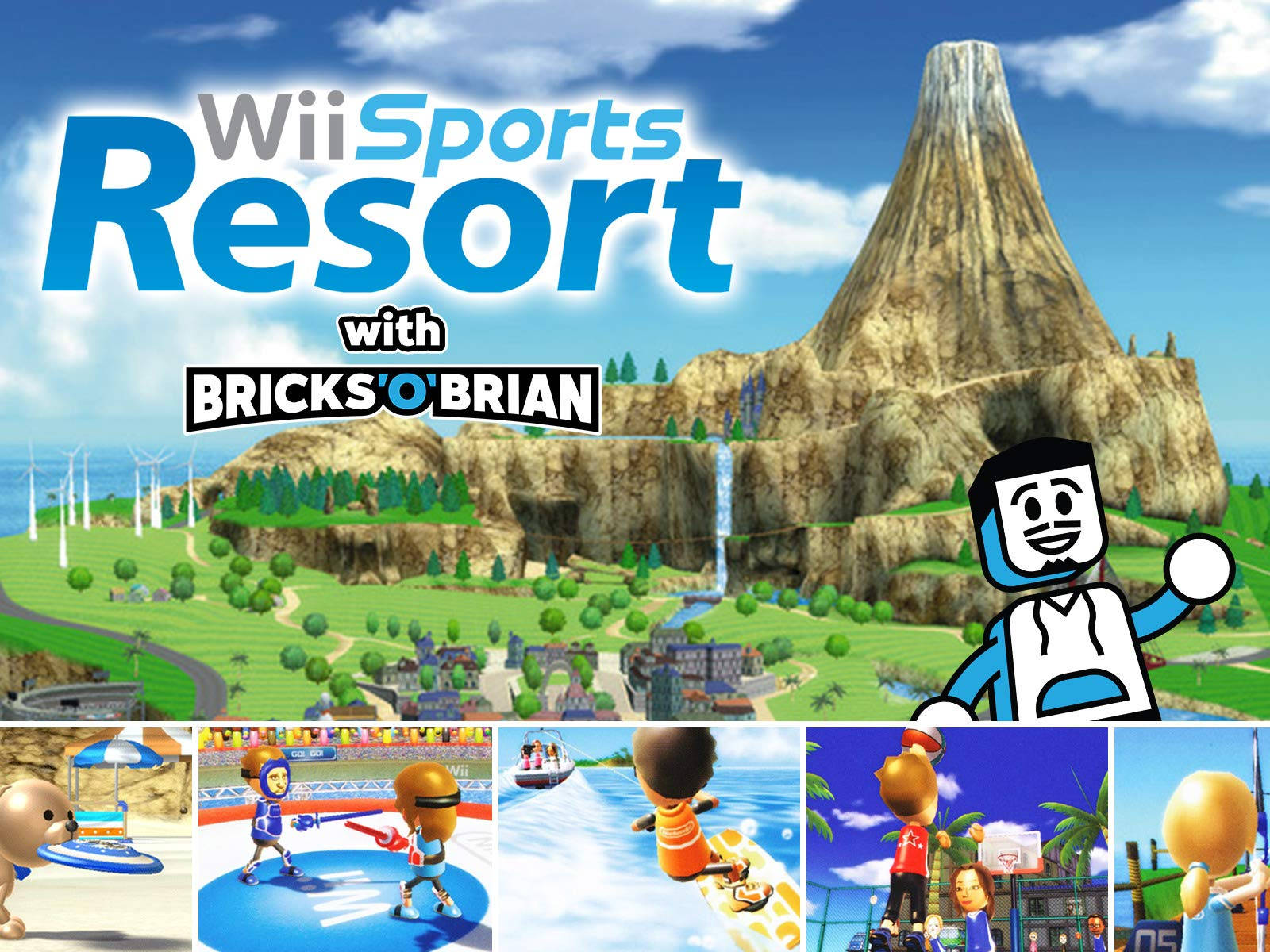 Wii Sports Resort With Brick O Brian Wallpaper