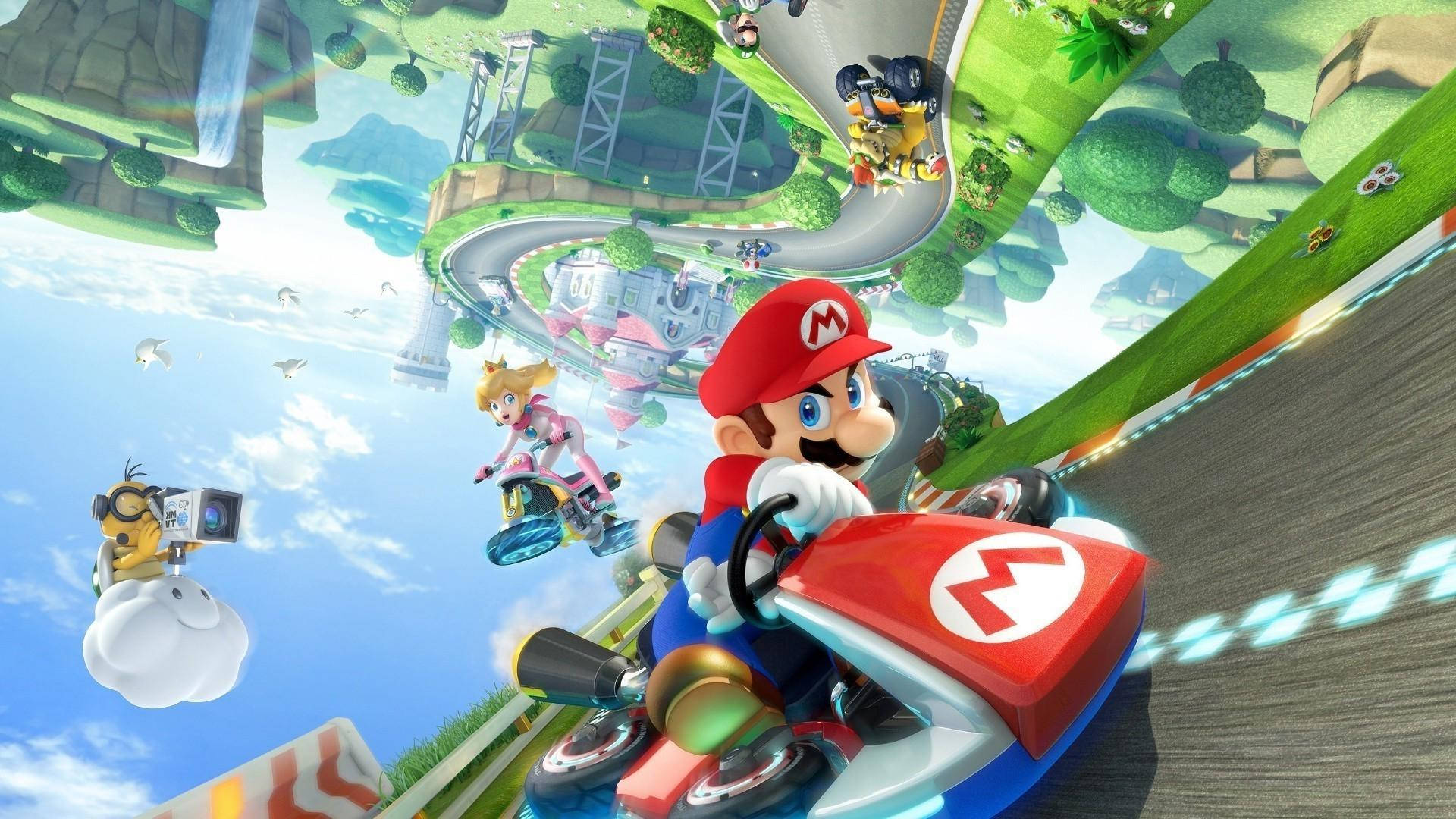 Wii Sports Super Mario Odyssey Wallpaper