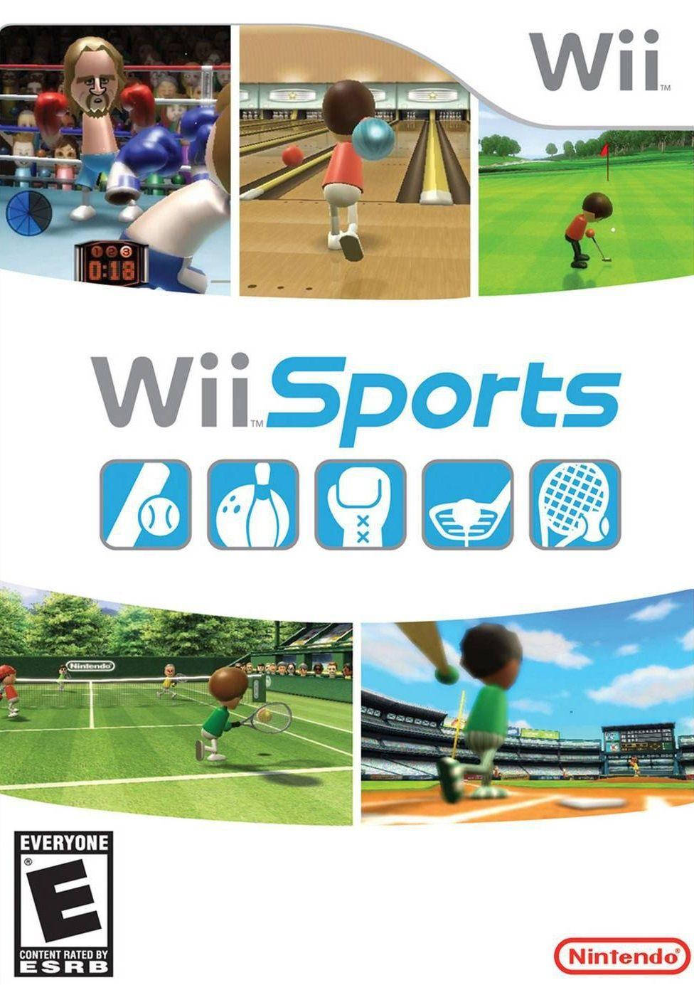 Wii Sports Video Game Official Banner Wallpaper