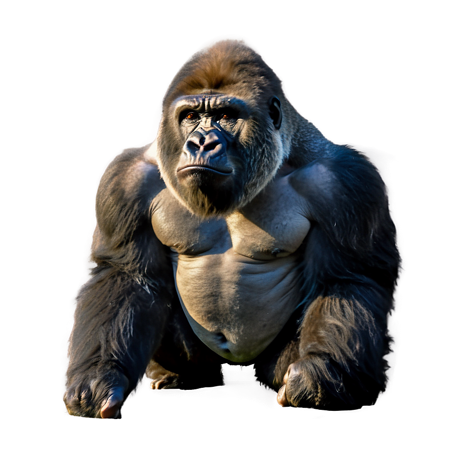 Wild Angry Gorilla Png Wwe6 PNG
