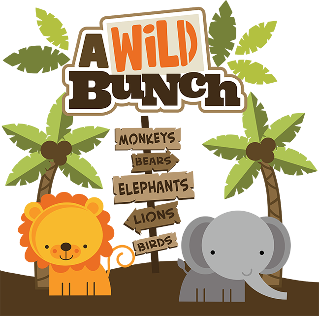 Wild Bunch Cartoon Animals PNG