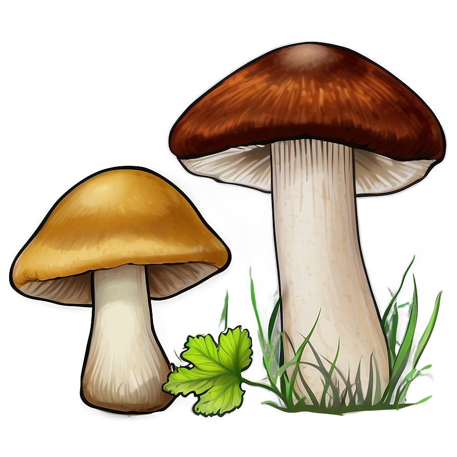 Wild Foraged Mushrooms Png 05242024 PNG
