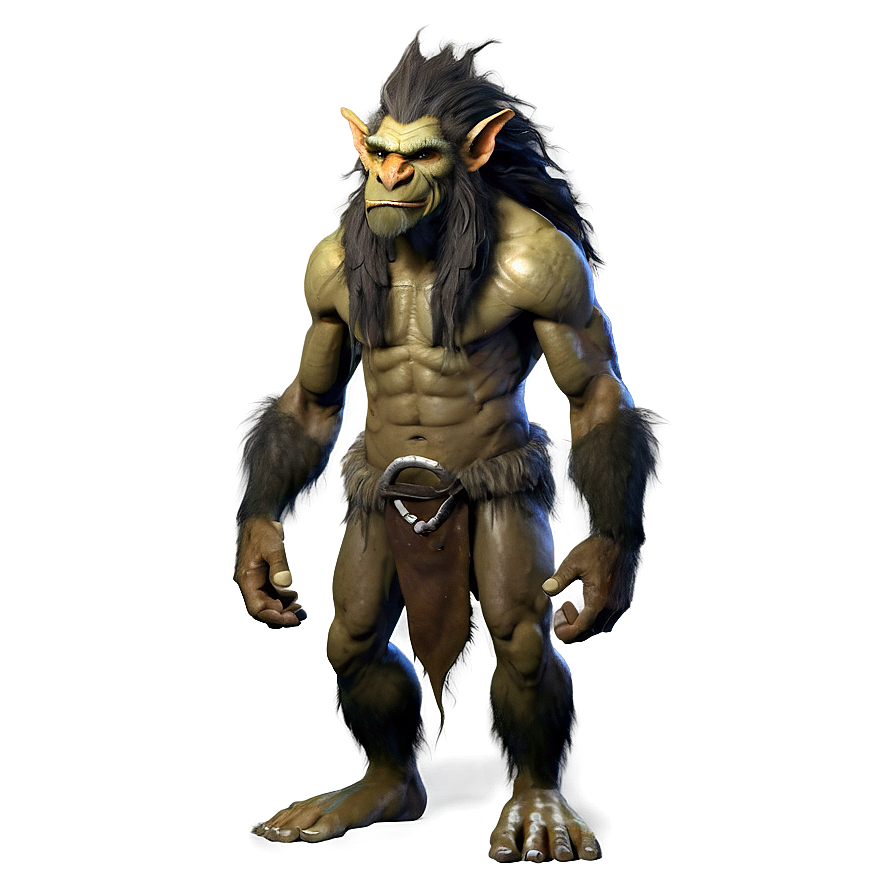 Wild Forest Troll Png Fgs95 PNG