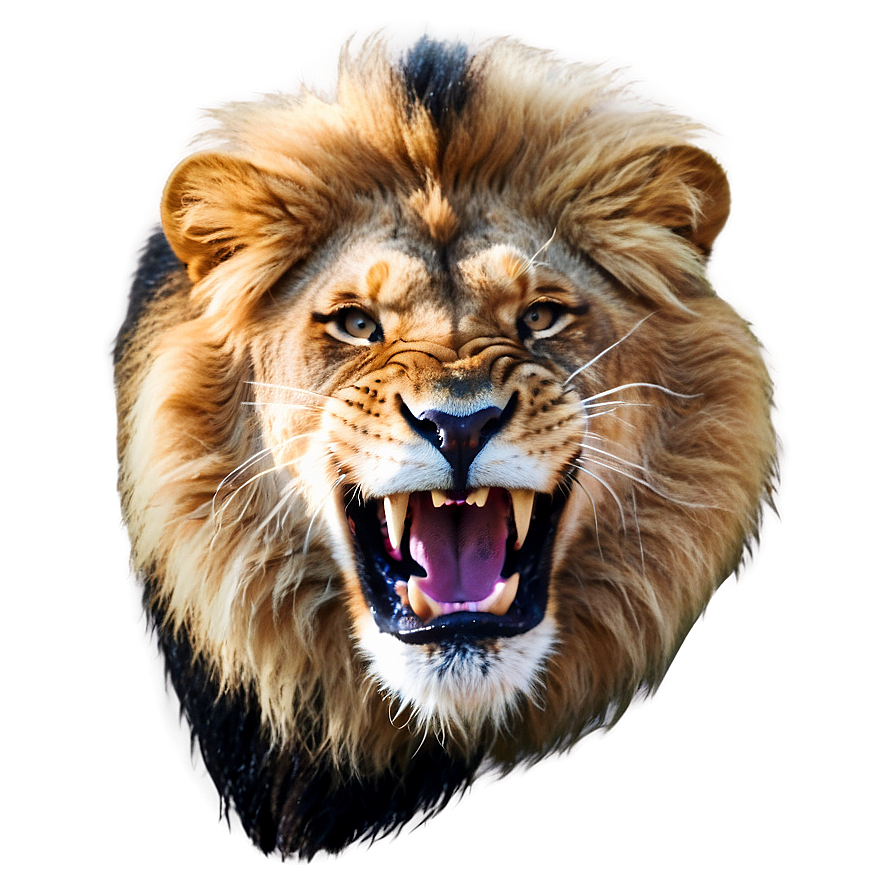 Download Wild Lion Roar Png Vhj17 | Wallpapers.com