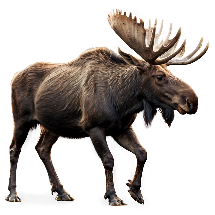 Download Wild Moose In Nature Png 9 | Wallpapers.com