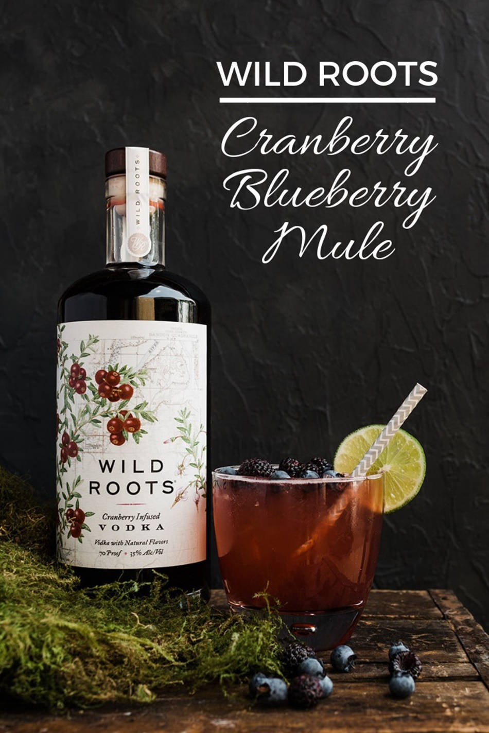 Wild Roots Cranberry Blueberry Mule Wallpaper