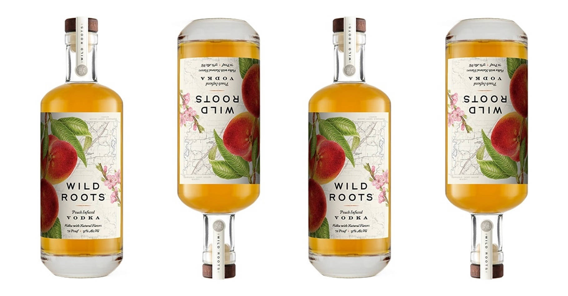 Wild Roots Peach Infused Vodka Wallpaper