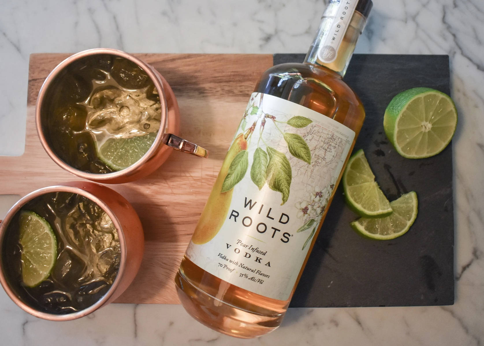 Wild Roots Vodka And Drinks Wallpaper