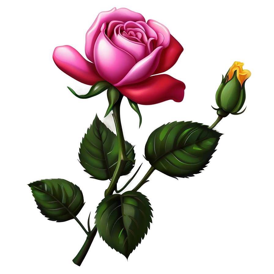 Wild Rose Clipart Png 06272024 PNG