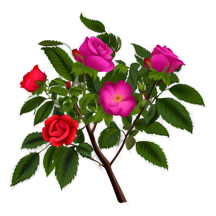 Wild Rose Clipart Png 63 PNG