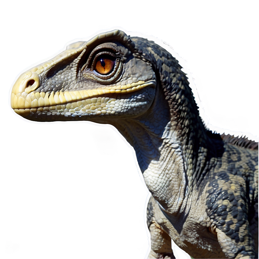 Wild Velociraptor In Nature Png Uah46 PNG