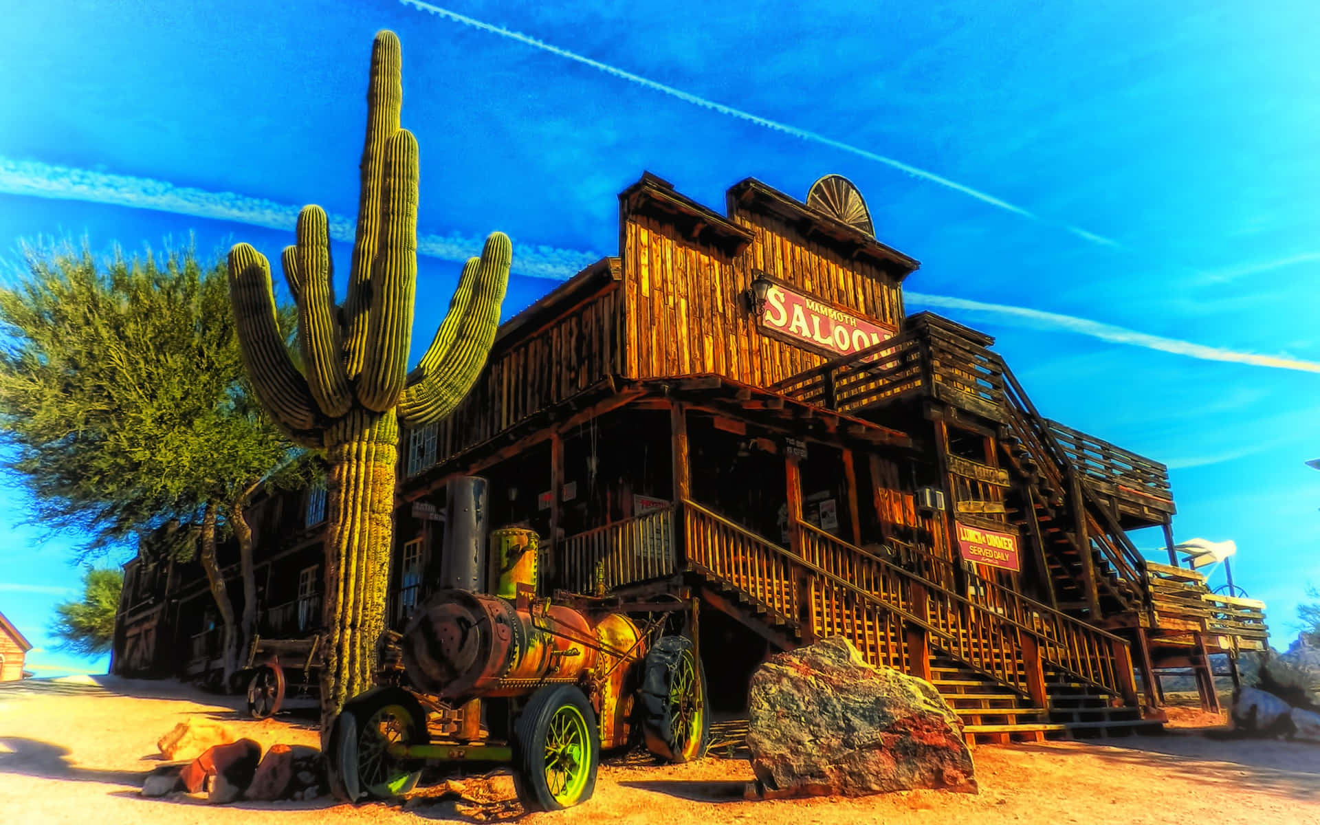 "Chasing Adventure in the Wild West" Wallpaper