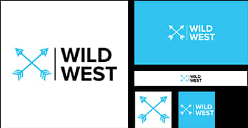Wild West Logo Variations PNG