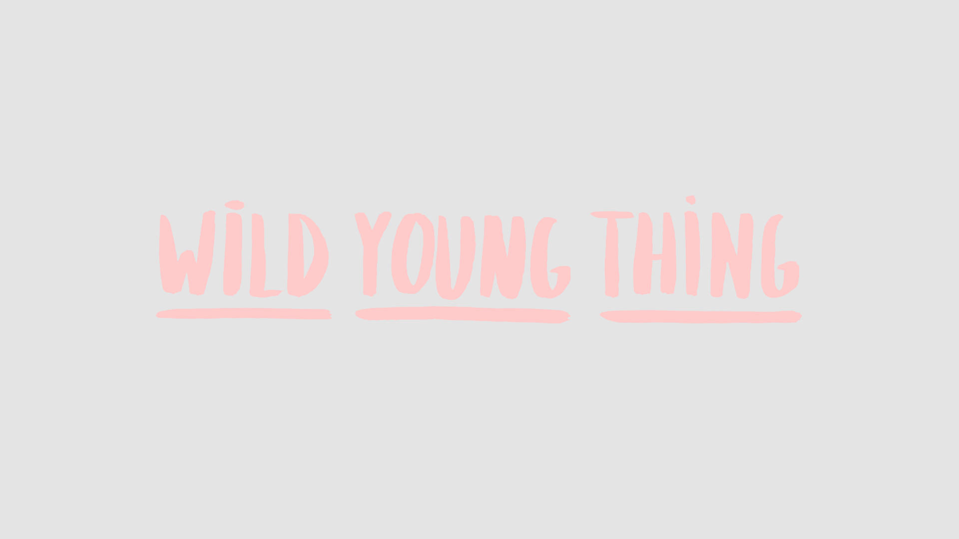 Wild Young Thing Pastel Aesthetic