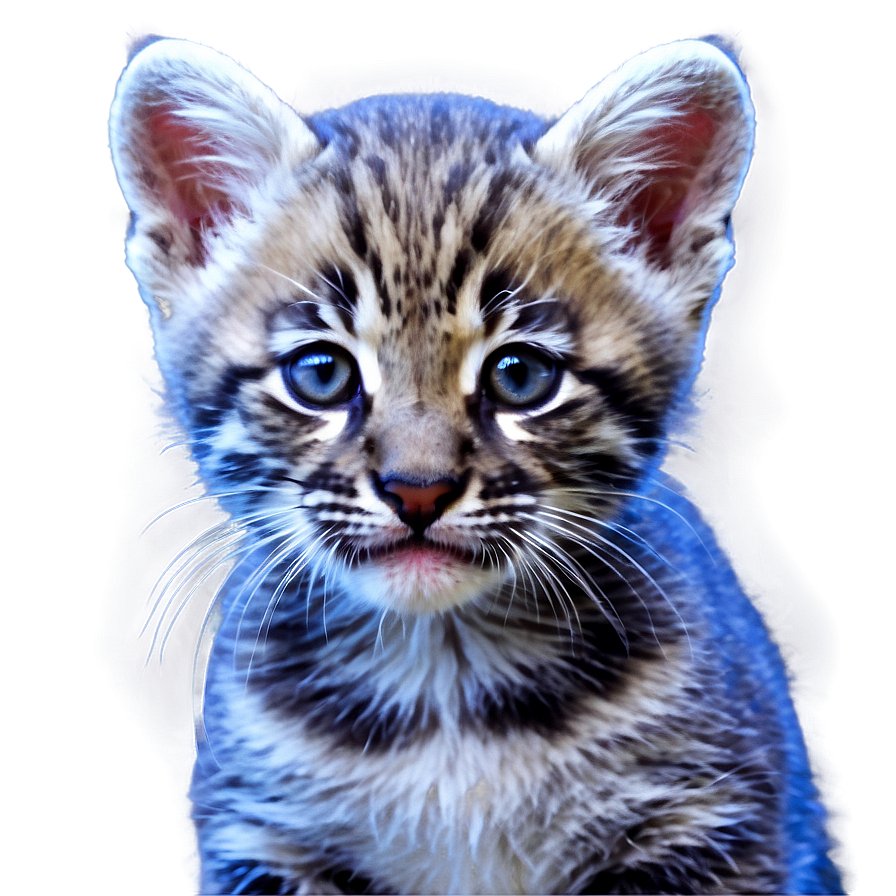 Wildcat Cub Cute Png Tll PNG