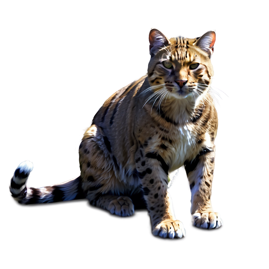 Wildcat Digital Painting Png Cvt28 PNG