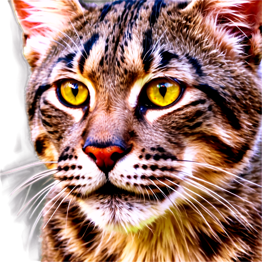 Wildcat Digital Painting Png Dhk96 PNG