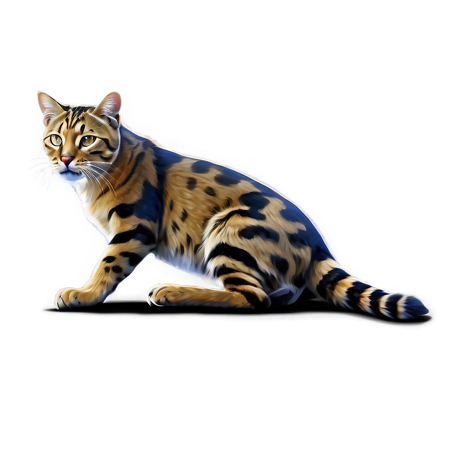 Wildcat Digital Painting Png Ujx63 PNG