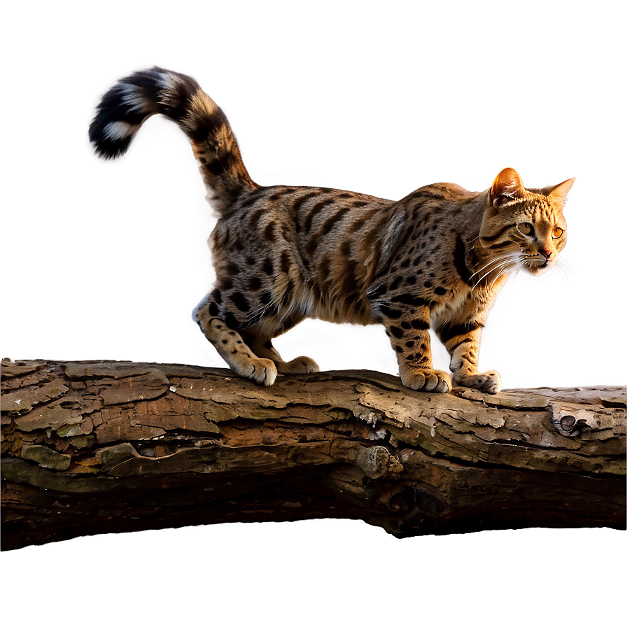 Wildcat On Branch Png 85 PNG