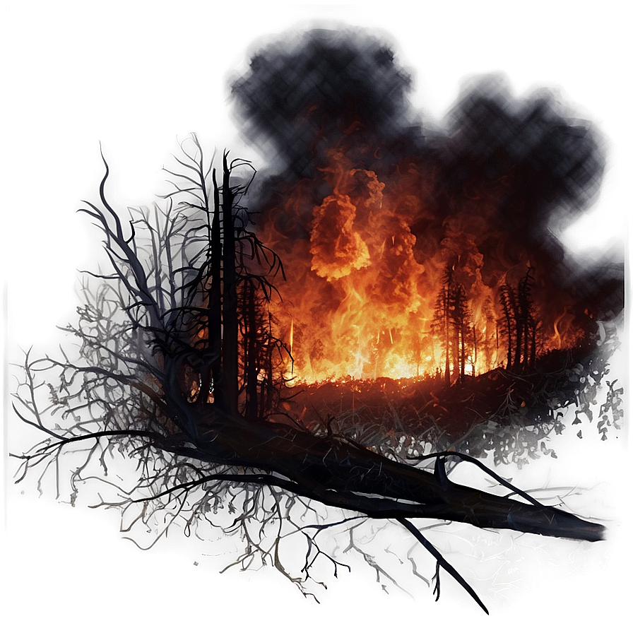 Wildfire Overlay Png Qhx PNG