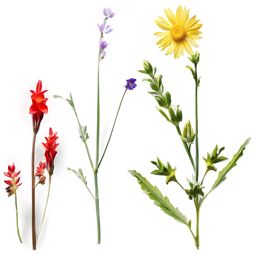 Wildflower Natural Beauty Png Ind PNG