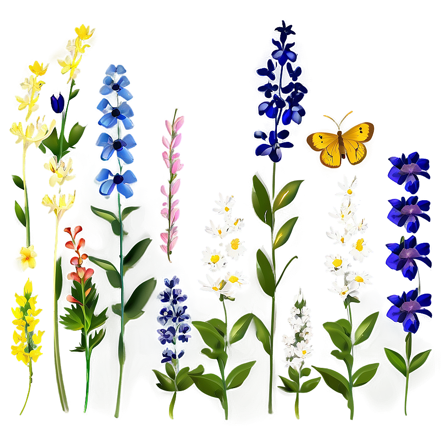 Wildflower Wonderland Png 06202024 PNG