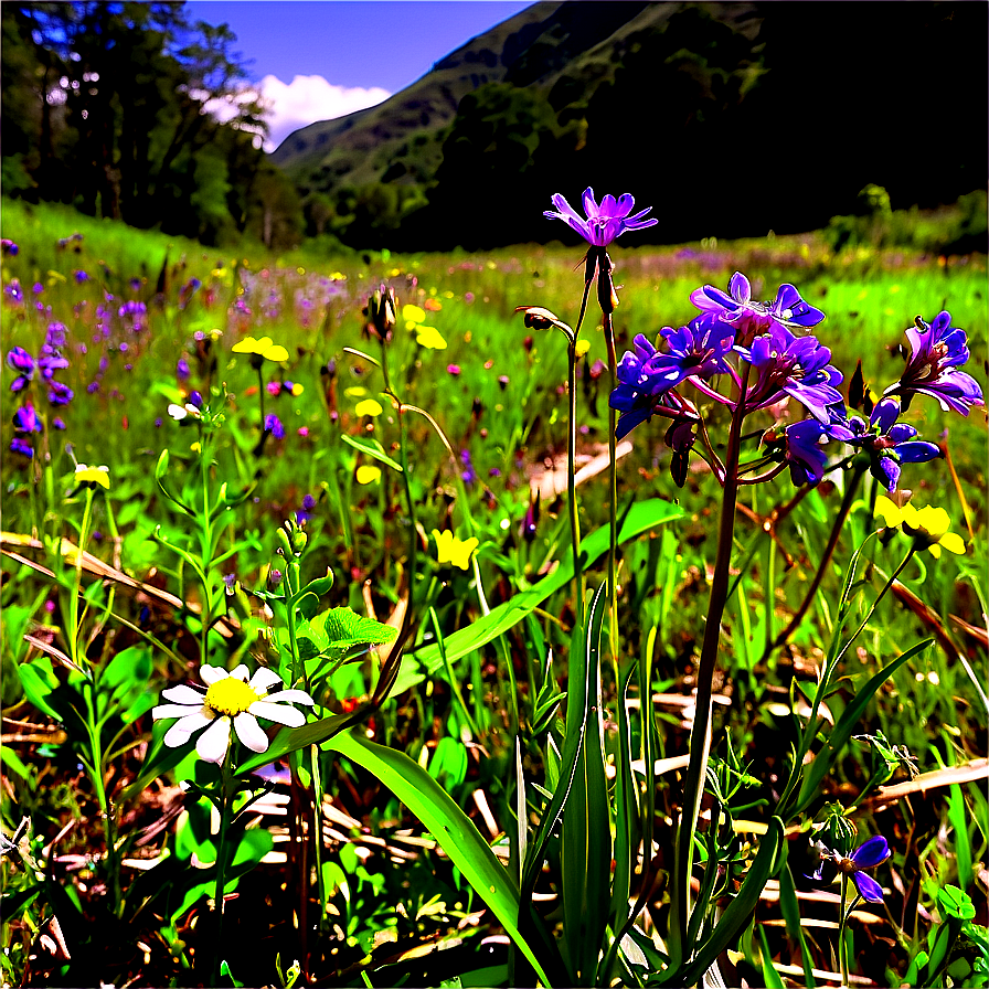 Wildflowers By The Roadside Png Mue75 PNG