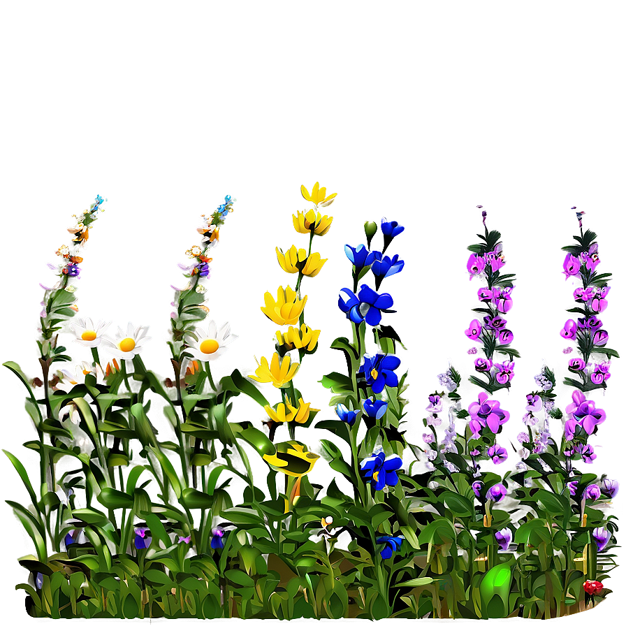 Wildflowers Field Png Fxv PNG
