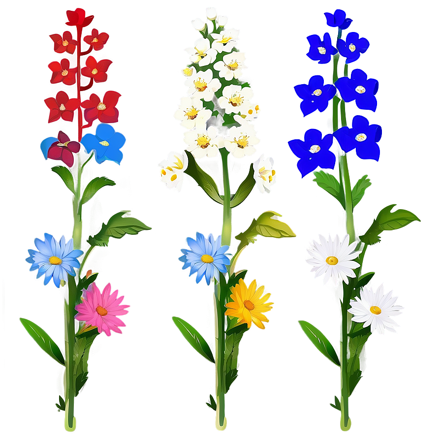 Wildflowers In Harmony Png Smb PNG