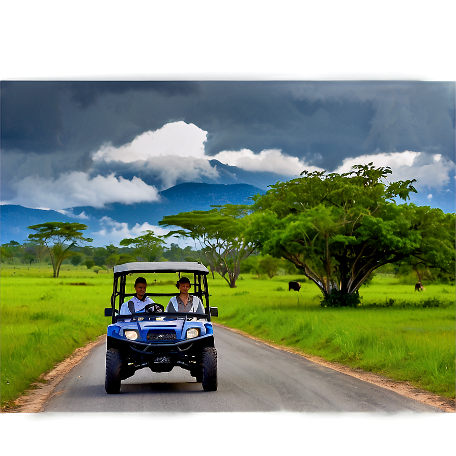 Wildlife Safari Buggy Ride Png 06252024 PNG