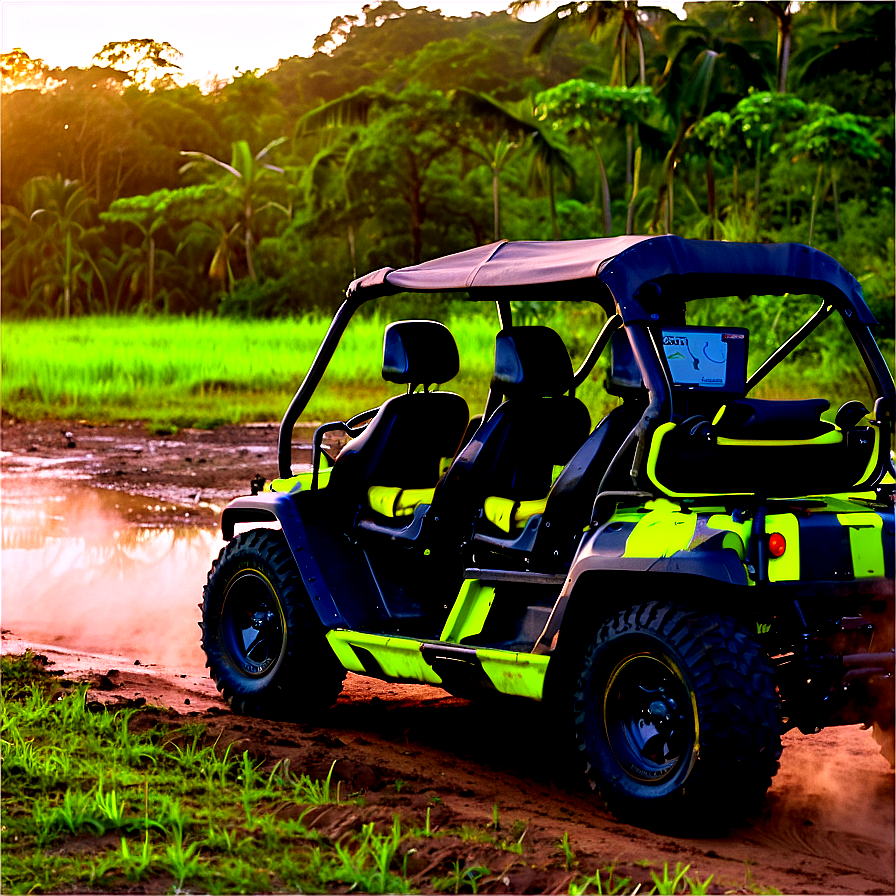 Wildlife Safari Buggy Ride Png Qox PNG