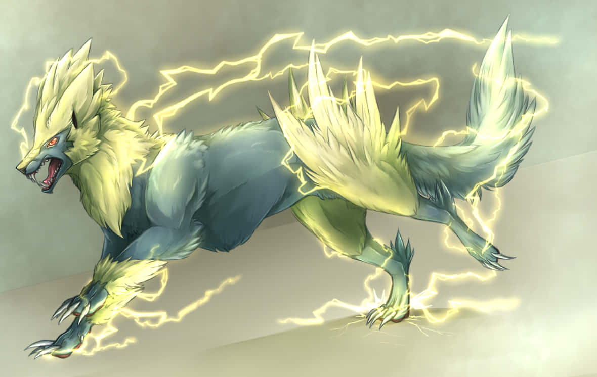 Wildness Of Manectric Wallpaper