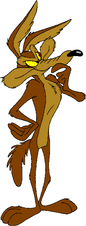 Wile E Coyote Cartoon Character PNG