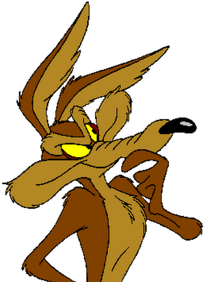 Wile E Coyote Cartoon Character PNG
