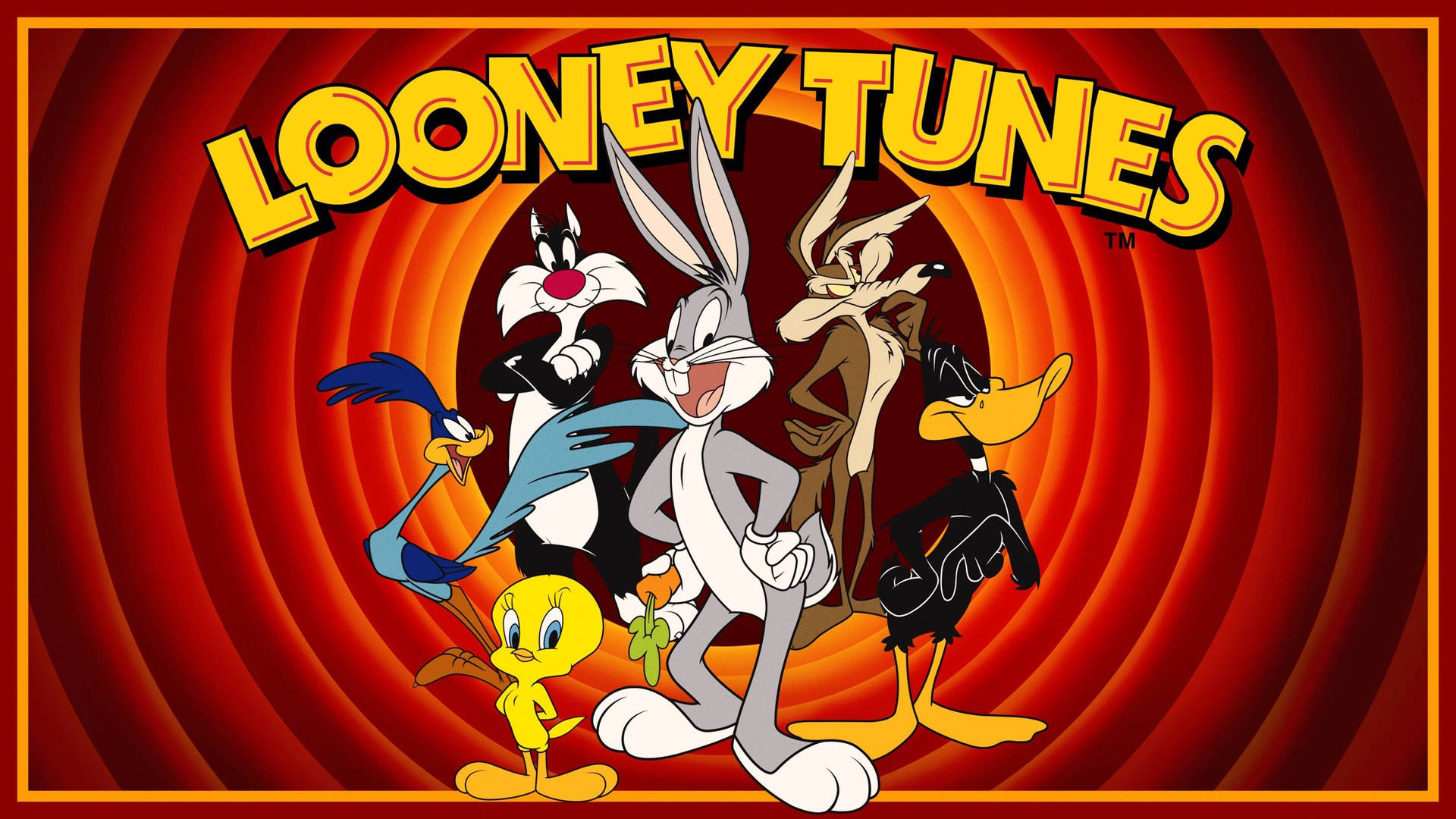 Wile E Coyote fra Looney Tunes Wallpaper