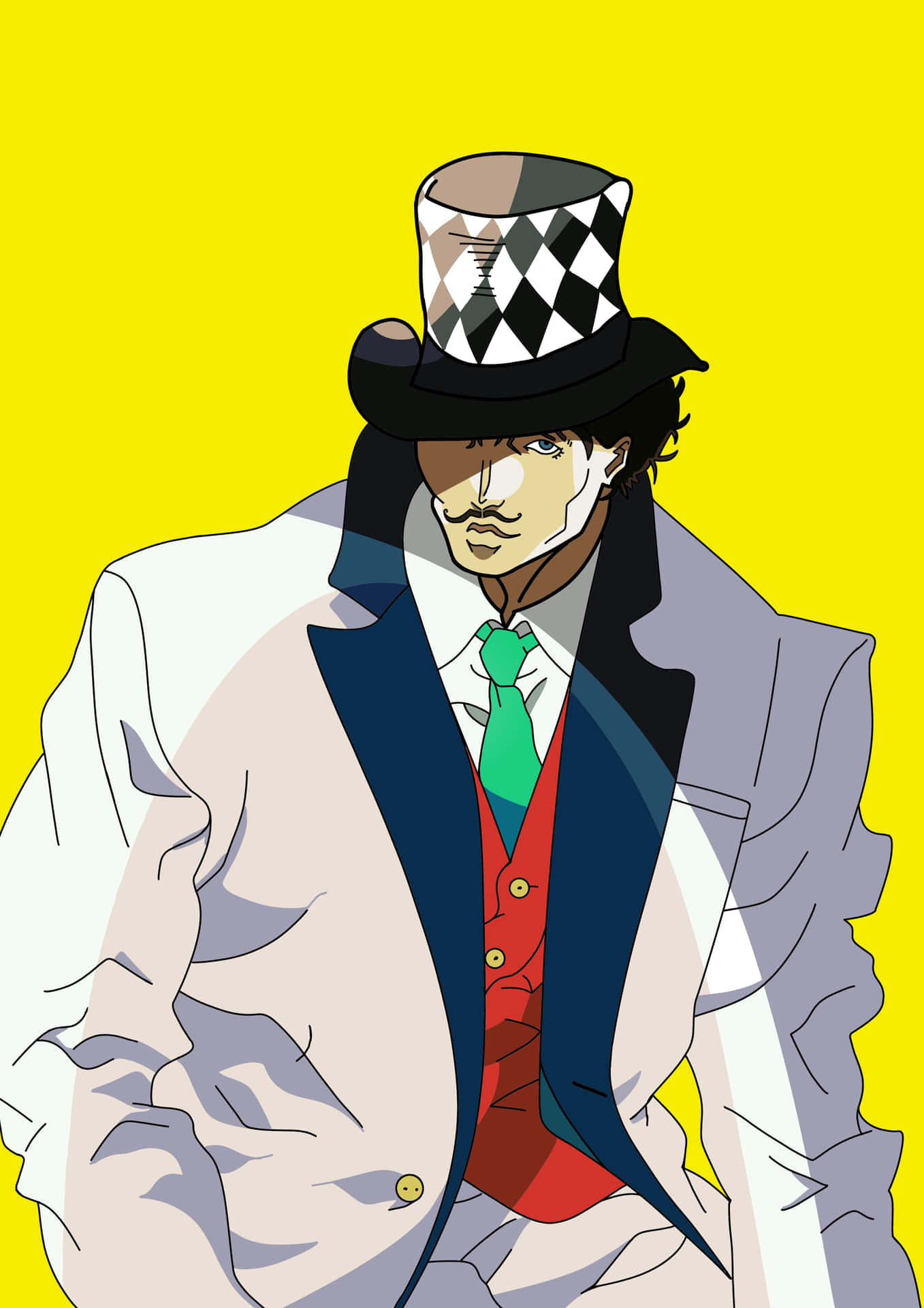 Will A. Zeppeli - Master of Hamon Energy Wallpaper