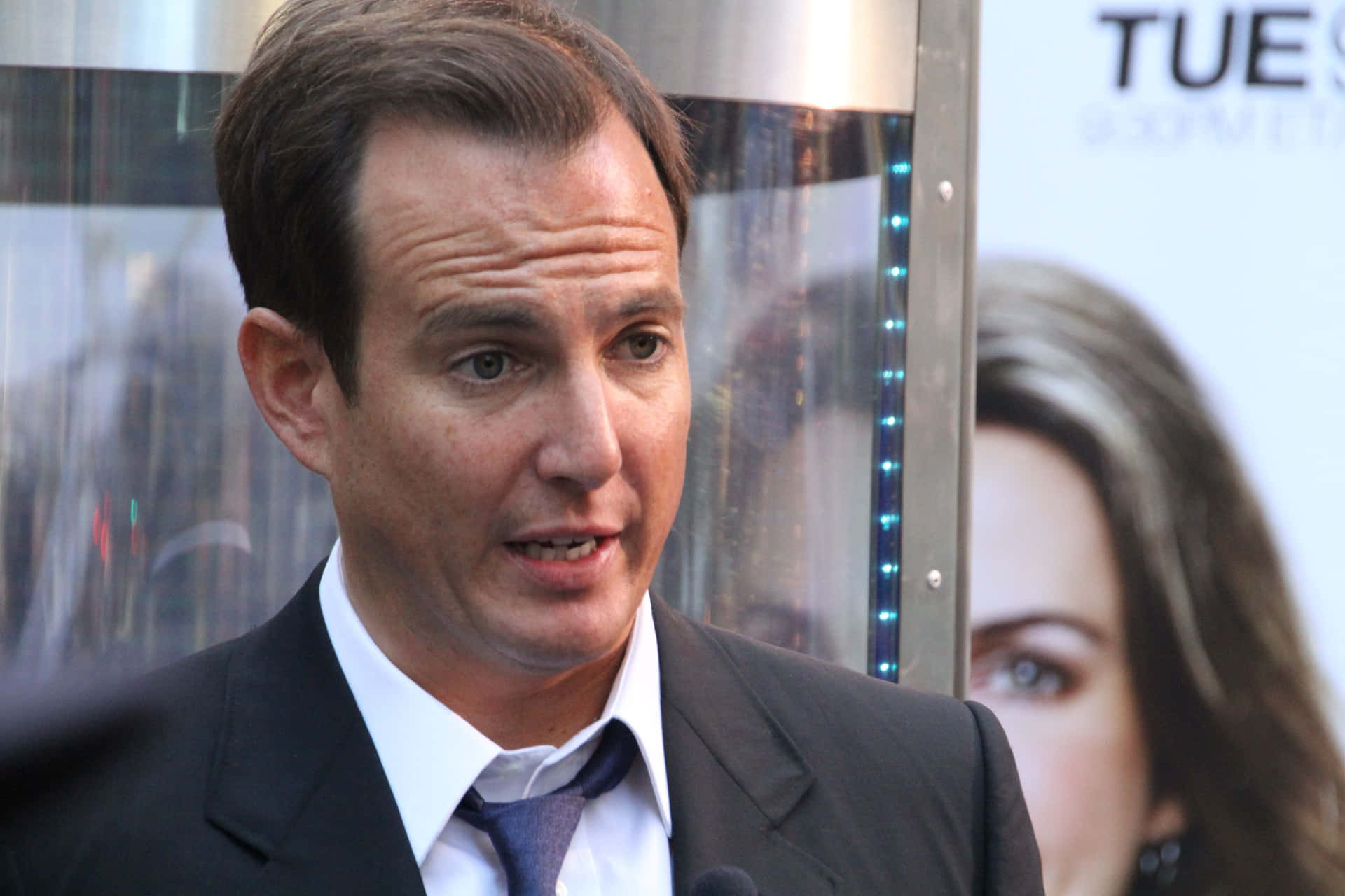 Will Arnett with a confident smile Wallpaper