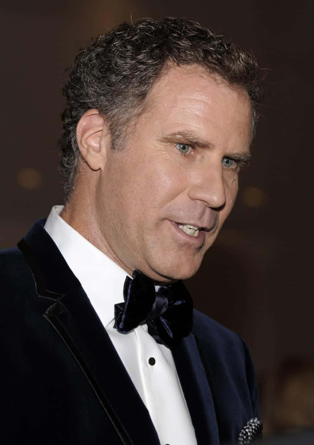 Will Ferrell posing with charisma Wallpaper