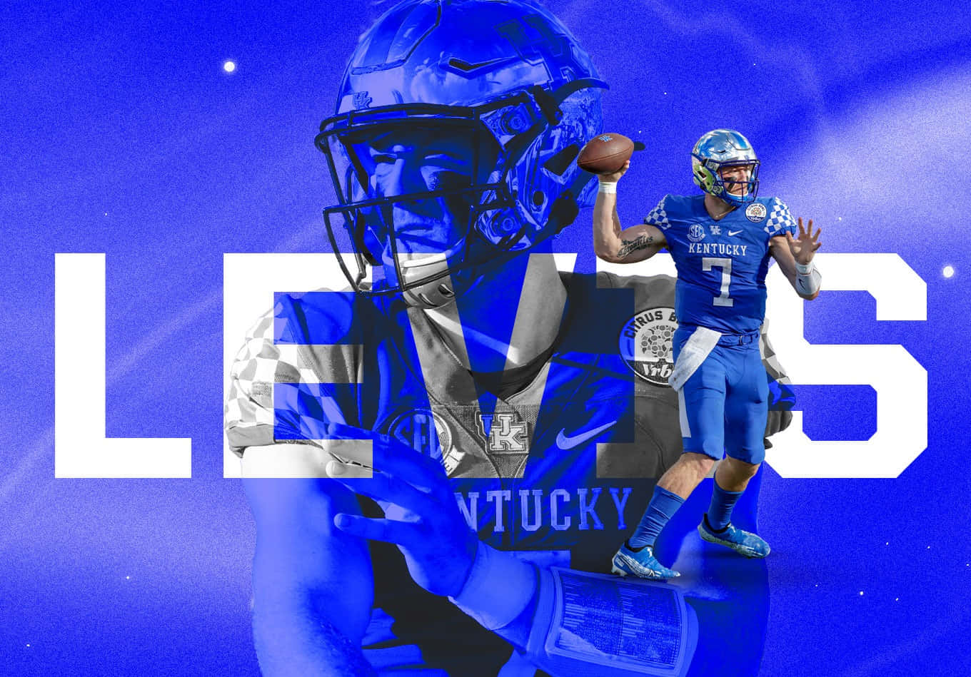 Will Levis Kentucky Football Quarterback Wallpaper