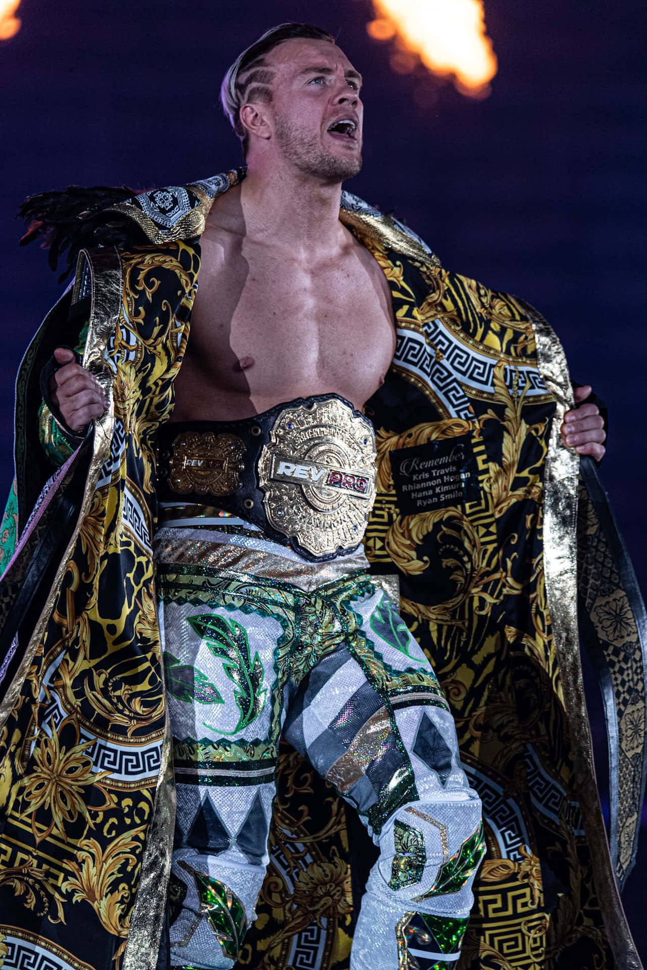 Will Ospreay Making a Stage Entrance Wallpaper