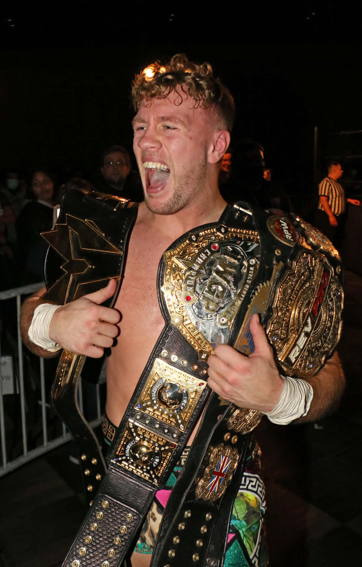 Willospreay, Campeón De Warrior Wrestling. Fondo de pantalla