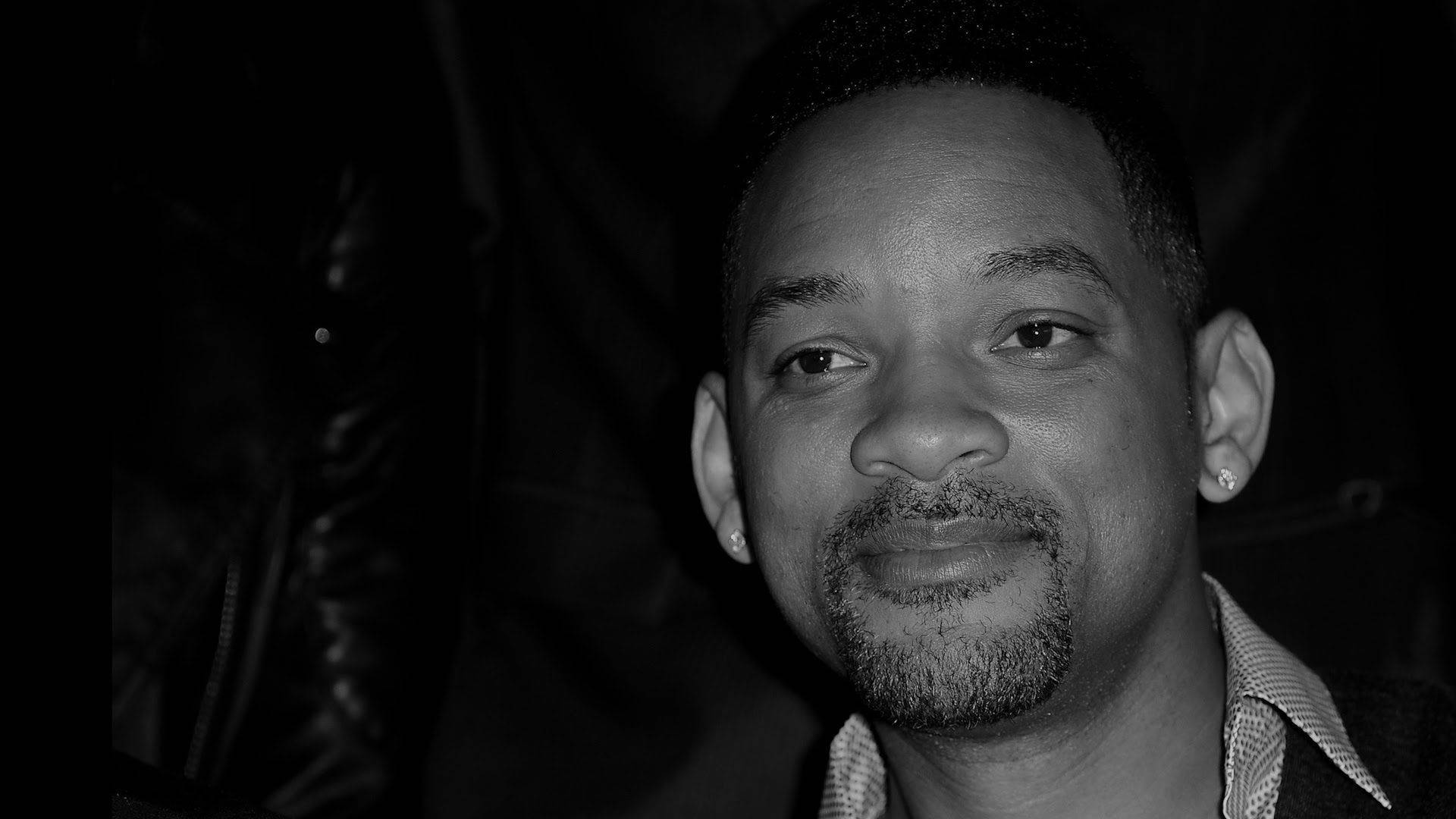 Will Smith Grayscale Wallpaper