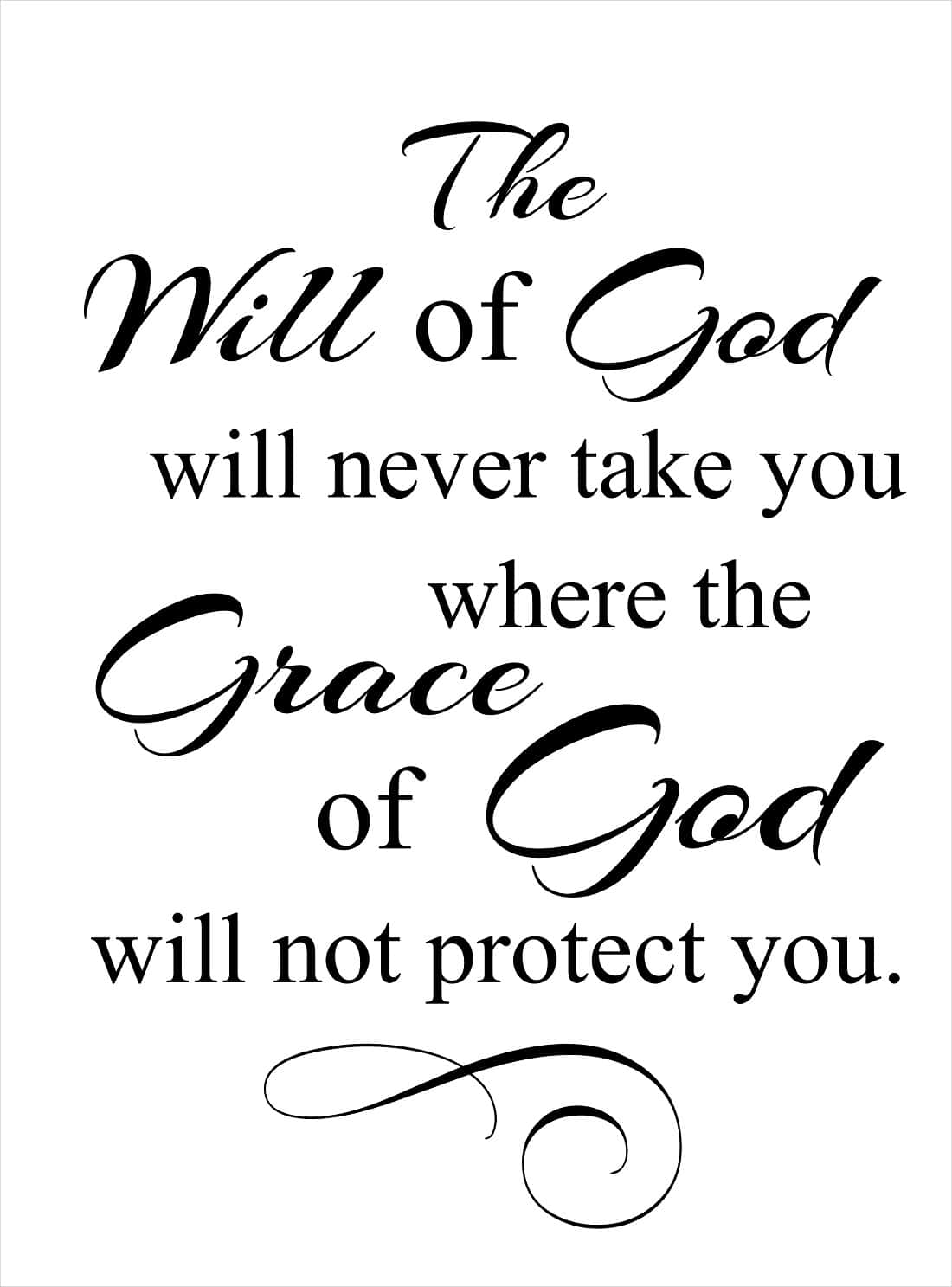 Willand Graceof God Quote Wallpaper