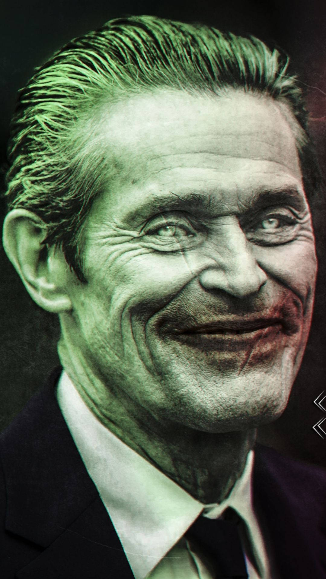 Willem Dafoe Joker Face Wallpaper